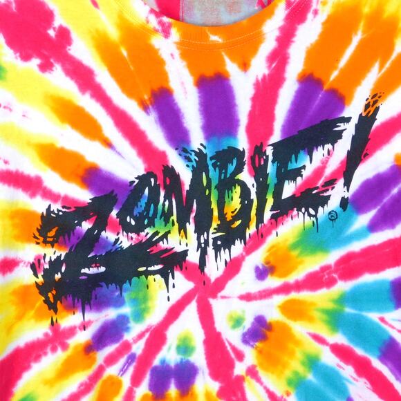 Flatbush Zombies The Glorious Dead Tour Zombie Tie Dye T Shirt Size XL - Picture 4 of 5